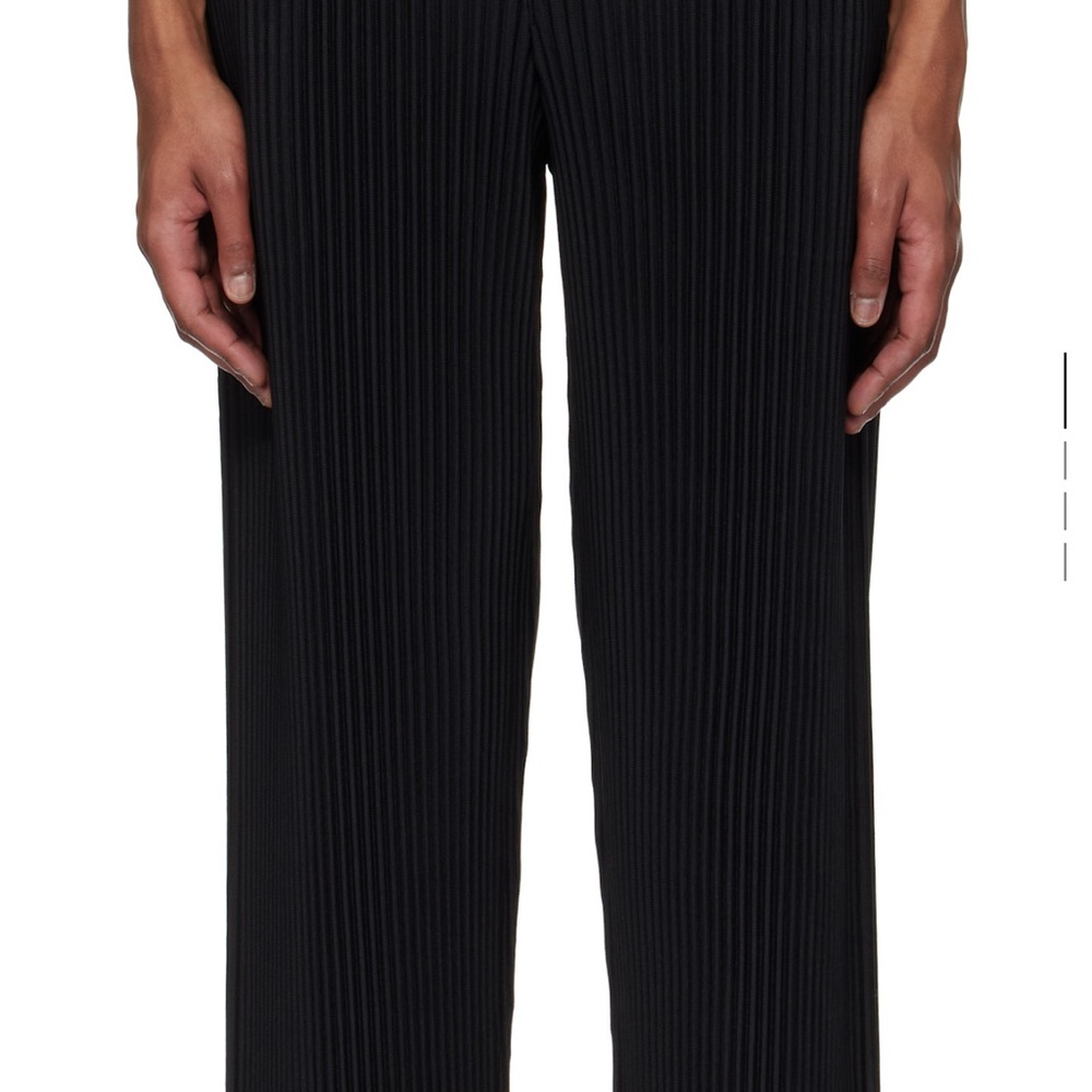 Issey Miyake Black pleated  Pants